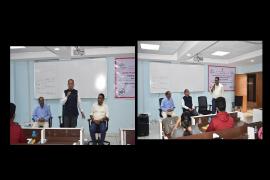 Training of Monitoring and Evaluation 8 to 12