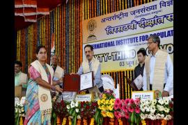 DHPE and PGDHCHC Course Convocation at IIPS 2022