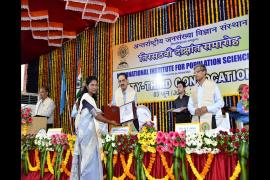 DHPE and PGDHCHC Course Convocation at IIPS 2022