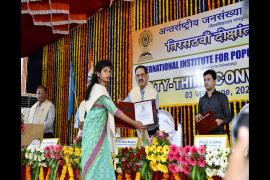 DHPE and PGDHCHC Course Convocation at IIPS 2022