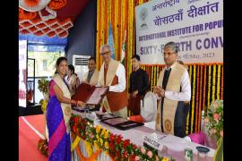 DHPE and PGDHCHC Course Convocation at IIPS 2023