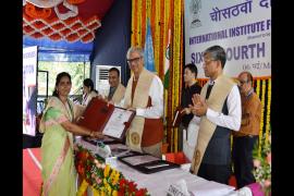 DHPE and PGDHCHC Course Convocation at IIPS 2023