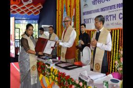 DHPE and PGDHCHC Course Convocation at IIPS 2023