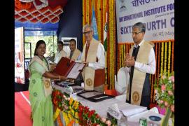 DHPE and PGDHCHC Course Convocation at IIPS 2023
